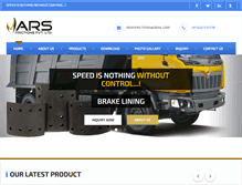 Tablet Screenshot of marsfrictions.com